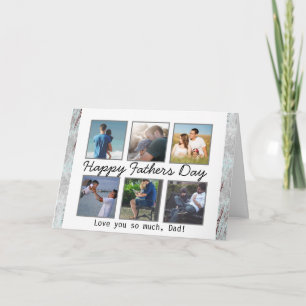 Personalised Photo Happy Father's Day Card