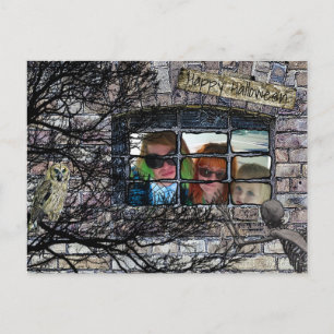 Personalised Photo Happy Halloween Photo Postcard