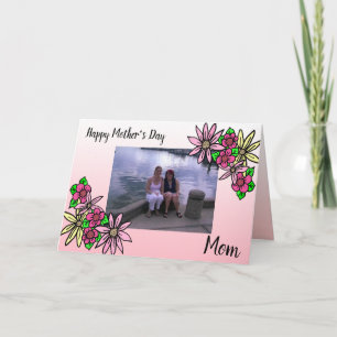 Personalised Photo Happy Mother's Day Card