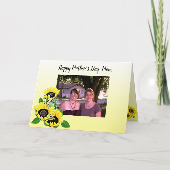 Personalised Photo Happy Mother's Day Card (Front)