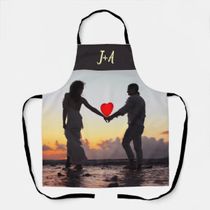 Personalised Photo Happy Valentine's Day Apron