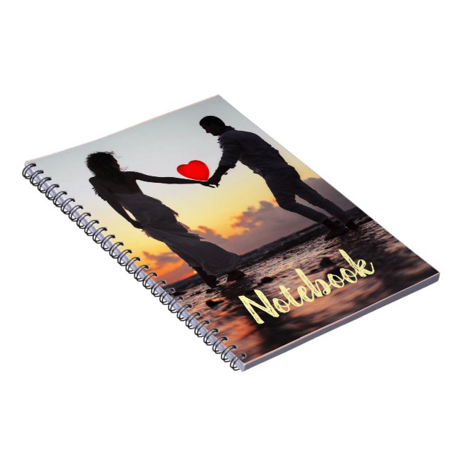Personalised Photo Happy Valentine's Day Notebook (Right Side)