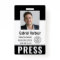 Personalised Photo ID & Logo Journalist Press Pass
