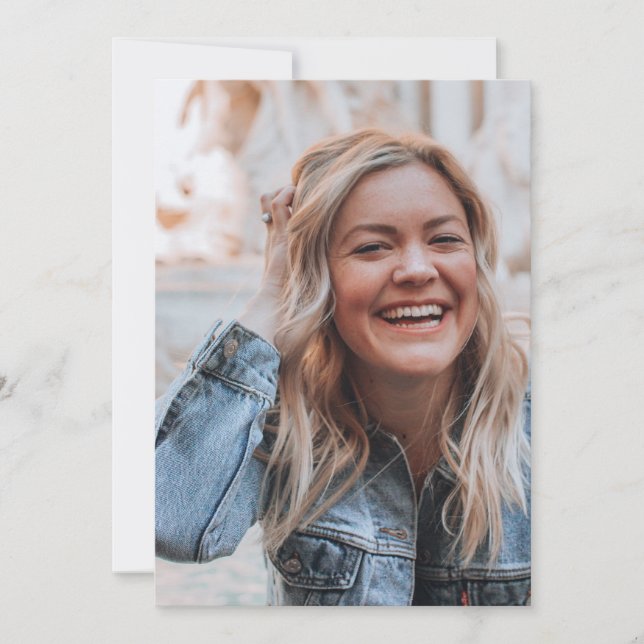 Personalised Photo Invitation (Front)