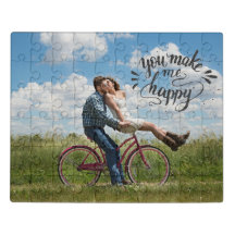 Personalised photo jigsaw puzzle