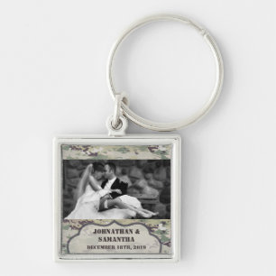 Personalised Photo Key Chain Army OCP Camo Uniform