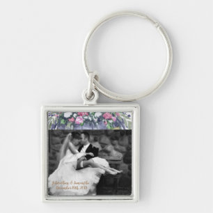Personalised Photo Key Chain Summer Country Weddin