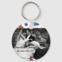 Personalised Photo Key Chain Traditional Bird Tatt