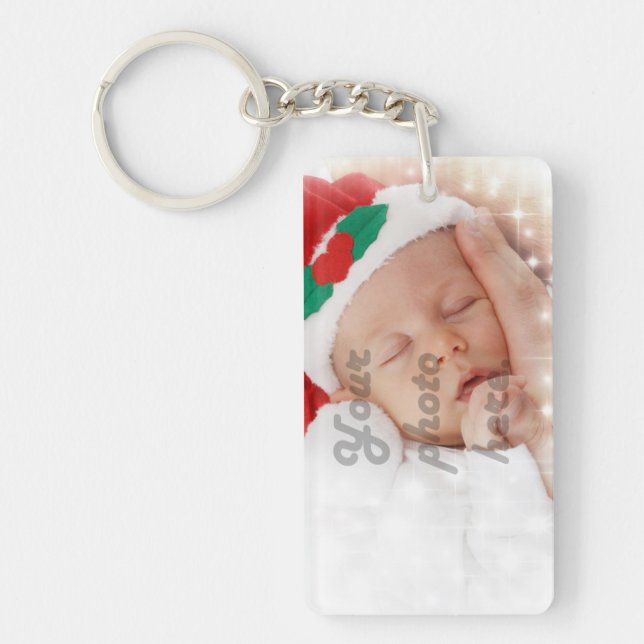 Personalised photo key ring (Front)