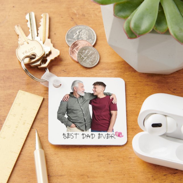  Personalised Photo Key Ring (Desk)