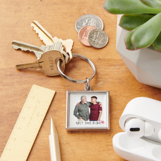  Personalised Photo Key Ring (Desk)