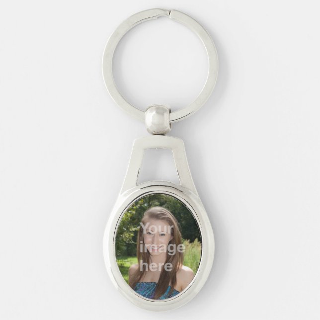 Personalised Photo Keychain (Front)