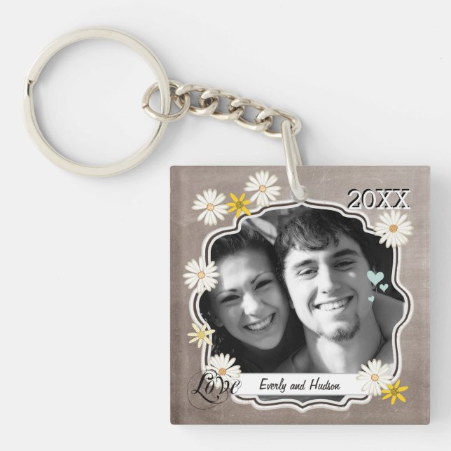 Personalised Photo Keychain (Front)