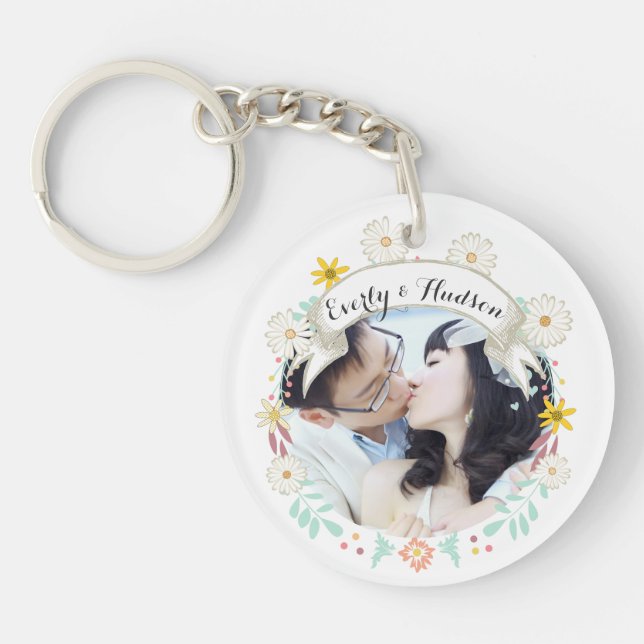 Personalised Photo Keychain (Front)