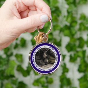 Personalised Photo Keychain with Text HAMbyWG -