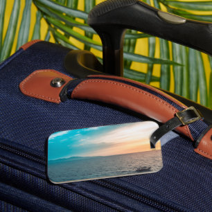 Personalised Photo Luggage Tag