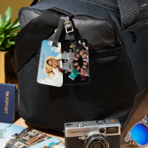 Personalised Photo Luggage Tag
