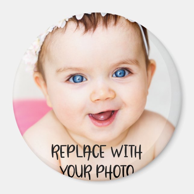 Personalised Photo Magnet (Front)