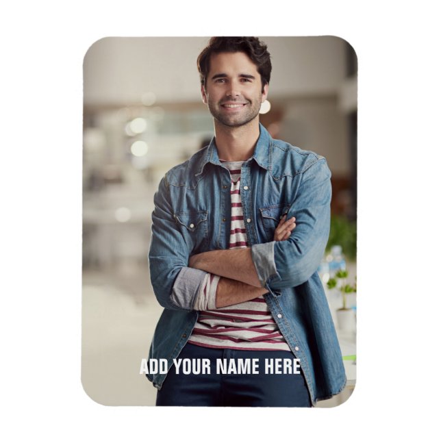 Personalised Photo Magnet (Vertical)