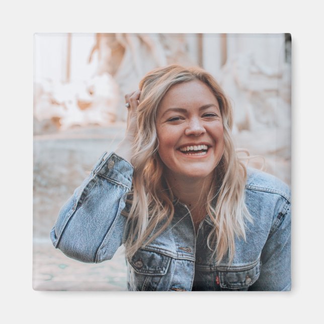 Personalised Photo Magnet (Front)