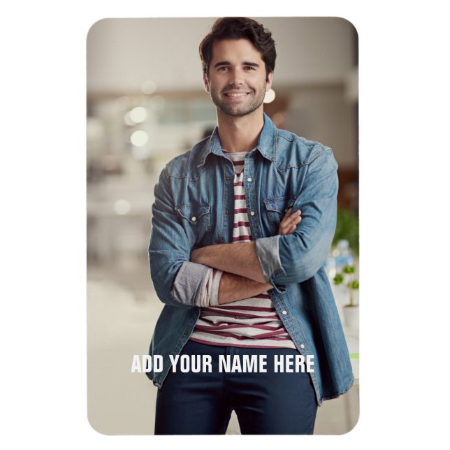 Personalised Photo Magnet (Vertical)