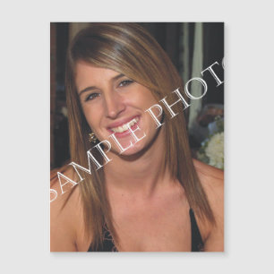 Personalised photo magnetic postcard Make your own