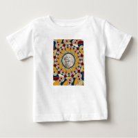Personalised Photo Mandala Design Baby Shirt