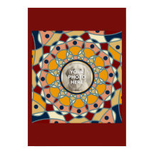 Personalised Photo Mandala Design Baby Shirt