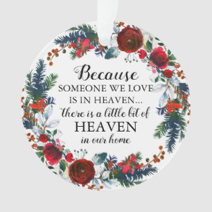 Personalised Photo Memorial Christmas Ornament