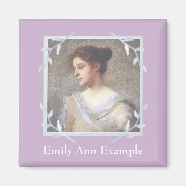 Personalised Photo Memorial Magnet (Front)