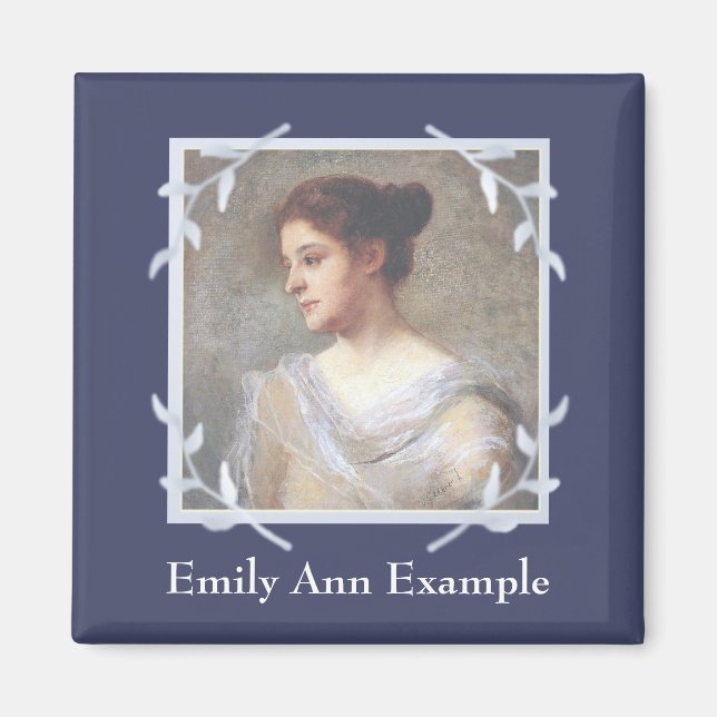 Personalised Photo Memorial Magnet (Front)