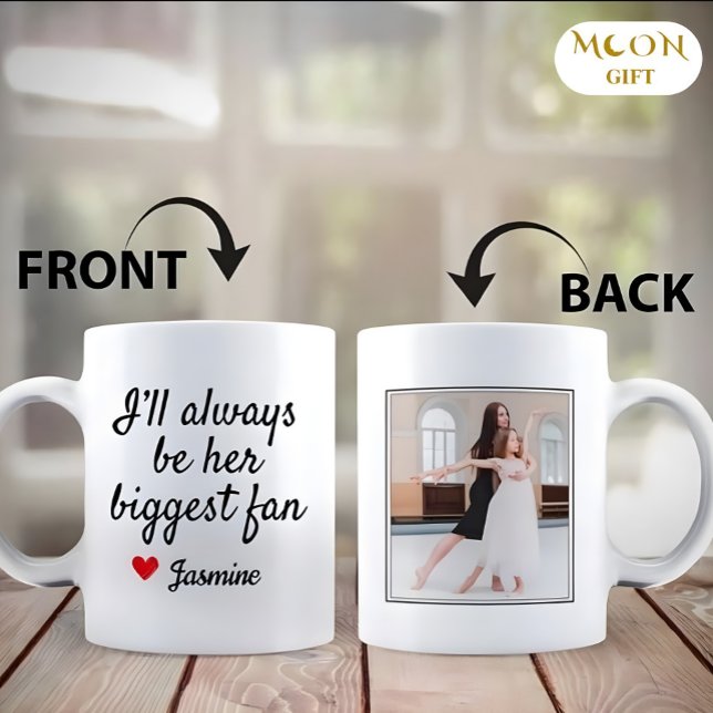 Personalised Photo & Message Gift for Mum, Dad Coffee Mug (Creator Uploaded)
