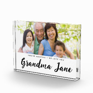 Personalised Photo Message Grandma Name