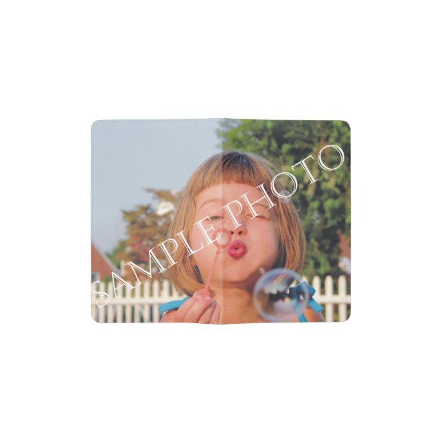 Personalised photo moleskin notebook cover (Opened)