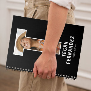 Personalised Photo Monogram Notebook