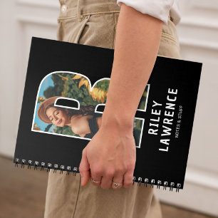 Personalised Photo Monogram Notebook