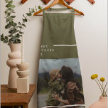 Personalised Photo Mothers Day Gift Apron<br><div class="desc">Make this Mother's Day unforgettable with our Personalised Photo Gift on Zazzle! Celebrate the special bond between you and your mum with a heartfelt keepsake she'll cherish forever. Simply upload your favourite photo, and we'll create a stunning custom product that captures your precious memories together. Whether it's a cosy mug...</div>