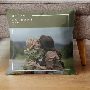 Personalised Photo Mothers Day Gift Cushion