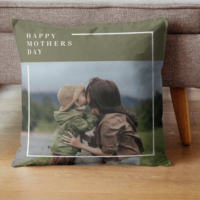 Personalised Photo Mothers Day Gift Cushion (Creator Uploaded)