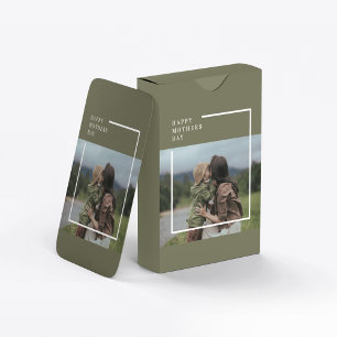 Personalised Photo Mothers Day Gift Playing Cards