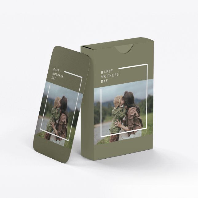 Personalised Photo Mothers Day Gift Playing Cards (Creator Uploaded)
