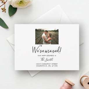 Personalised Photo Moving Announcement Cards