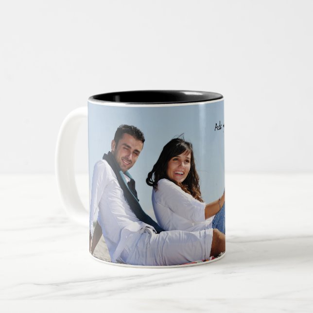 Personalised photo mug (Front Left)