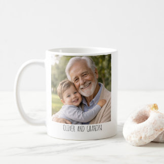 Personalised Photo Mug – “Best Grandpa Ever”