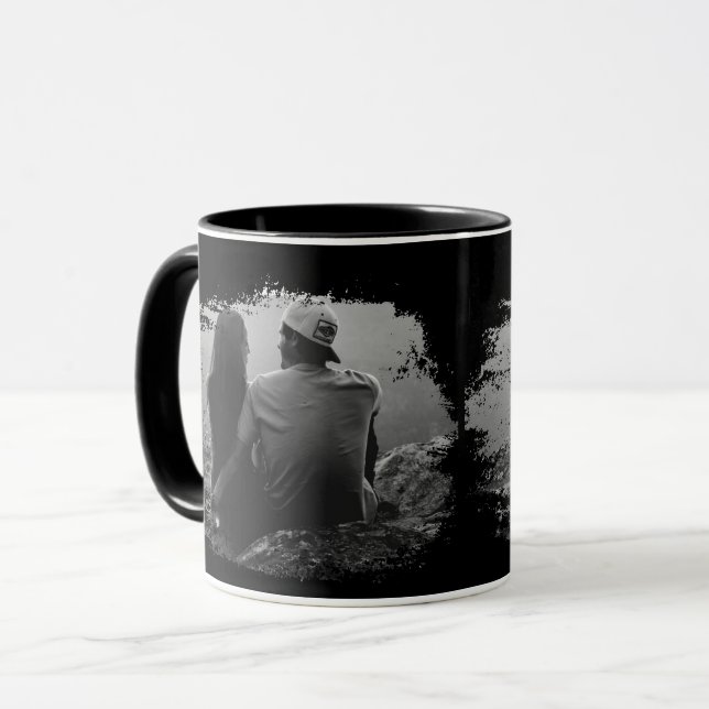 Personalised Photo Mug Both Sides 2 Pictures Mug (Front Left)