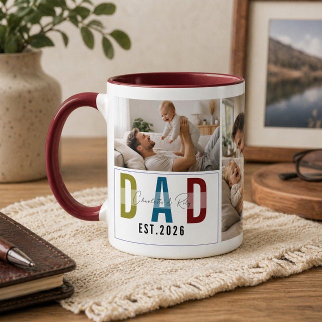 Personalised Photo Mug – Our First Father’s Day (Personalized Photo Mug – Our First Father’s Day)