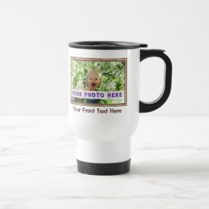 Personalised Photo Mugs with Text with INSTRUCTION