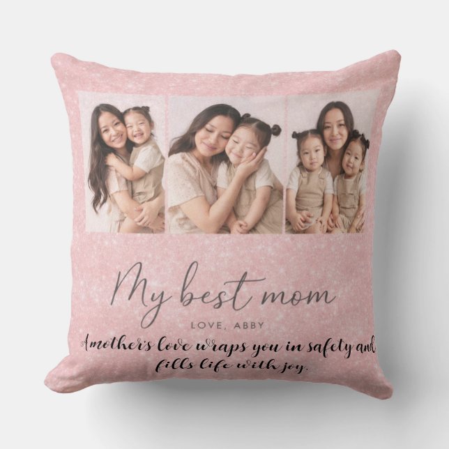 Personalised Photo Mum Cushion (Front)