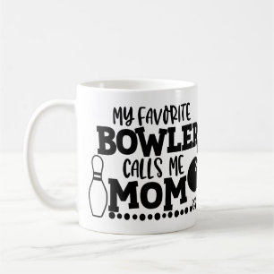 Personalised Photo My Favourite Bowler Calls Me Mu Coffee Mug