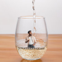 Personalised Photo Name Monogram Gift